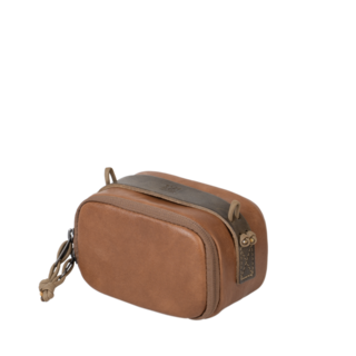 Full Leather Portable Camera Pouch ML